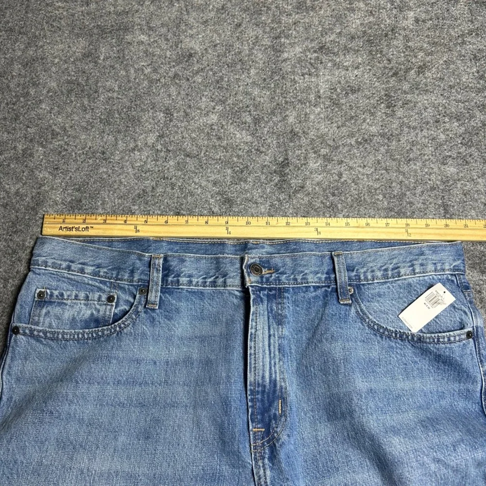 Old Navy 90s Baggy Skater Jeans Blue Wide Leg Denim 40x32